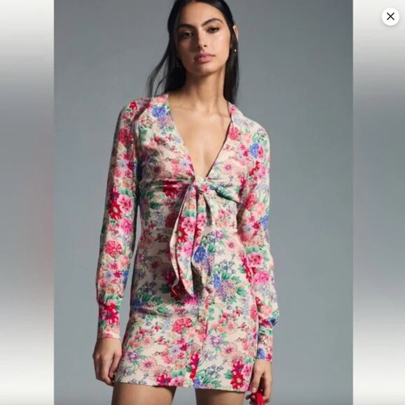 Favorite Daughter Dresses & Skirts - FAVORITE DAUGHTER Barely Holding It Together Floral Print Dress, Size 2, NWT